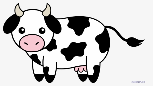 Cow Transparent Tumblr - Cow Clipart Transparent Background, HD Png Download, Free Download