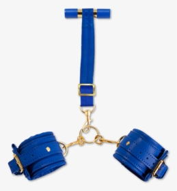Adjustable Navy Blue Pvc Vegan Leather Brass Over The - Chain, HD Png Download, Free Download