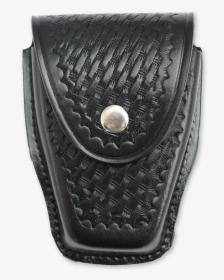 First Class Basket Weave Genuine Leather Handcuff Holder - Leather, HD Png Download, Free Download