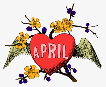 Clipart Calendar April - April Transparent Png, Png Download, Free Download