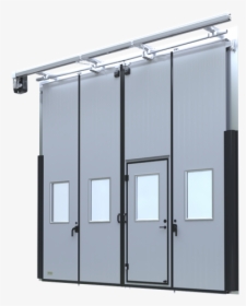 Assa Abloy Fd2250p In White Aluminum Ral 9006 - Assa Abloy Industrial Doors Png, Transparent Png, Free Download