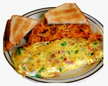 Western Omelet - Western Omelette With Bacon, HD Png Download, Free Download