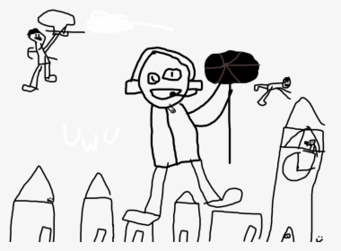 The Fortnitey Boi - Cartoon, HD Png Download, Free Download