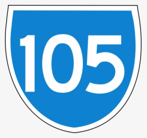105 Based On Australian State Route Signs - Emblem, HD Png Download, Free Download