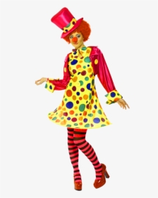 Female Clown Png Image - Funny Clown Costumes, Transparent Png, Free Download