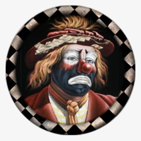 Sad Clown Velvet Painting, HD Png Download, Free Download