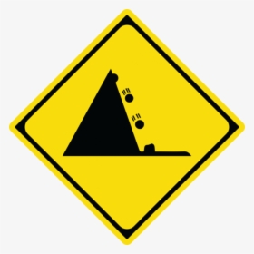 Yellow Caution Sign Template, HD Png Download, Free Download