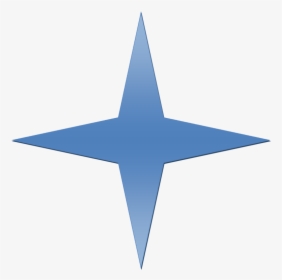 4 Point Star Png, Transparent Png, Free Download