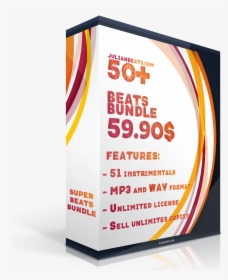 50 Beats Bundle Julian Beats - Graphic Design, HD Png Download, Free Download