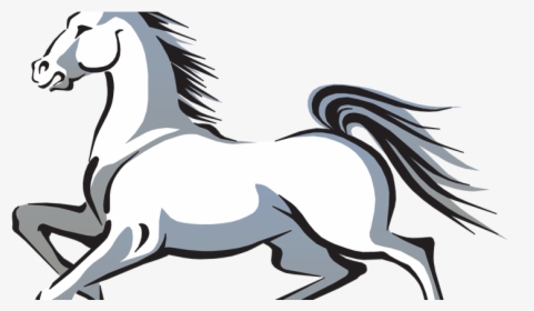White Horse Pictures Cartoon, HD Png Download, Free Download