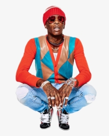 Young Thug Png Photo - Young Thug Red 2019, Transparent Png, Free Download