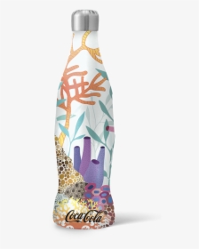Coke Bottle Coral Final Coccacola Logo Front - Coca-cola, HD Png Download, Free Download