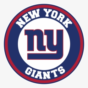 New York Giants Circle Logo Vinyl Decal / Sticker 5 - Ny Giants Logo Png, Transparent Png, Free Download
