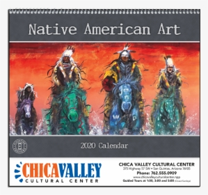 Picture Of Native American Art Wall Calendar - Native American Calendar 2020, HD Png Download, Free Download