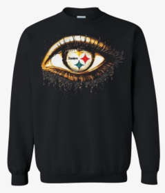 Check Awesome Pittsburgh Steelers Gold Eyes - Sweatshirt, HD Png Download, Free Download