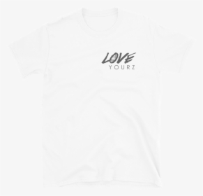 Love Yourz White Mens T Shirt Mockup Front Flat White - Different T Shirt, HD Png Download, Free Download