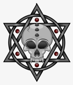 Pentagram And Skull - Calavera Logo Hd Png, Transparent Png, Free Download