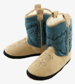 Boy Blue - Boot House Slippers Boys, HD Png Download, Free Download