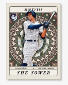Aaron Judge 2018 Topps Gypsy Queen Baseball Tarot Of - College Softball, HD Png Download, Free Download