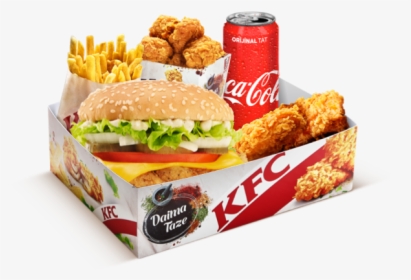 Fast Food Restaurant Kfc Hamburger Junk Food - Coca Cola, HD Png Download, Free Download