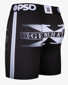 Men"s Black And White Boxer Brief/trunk - Triple H Dx, HD Png Download, Free Download