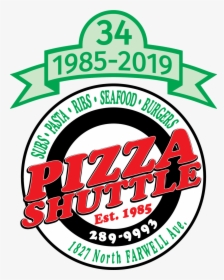 Pizzashuttle Withbanner2019 - Pizza Shuttle, HD Png Download, Free Download