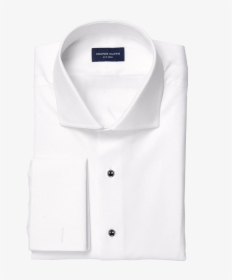 Folded Formal Shirt White, HD Png Download, Free Download
