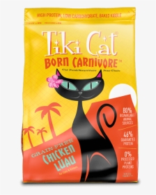 Tiki Cat Born Carnivore Chicken Luau, HD Png Download, Free Download