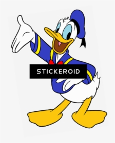Transparent Duck Clip Art - Cartoon Mickey Mouse Donald Duck, HD Png Download, Free Download