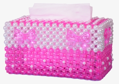 Beaded Tissue Box Png, Transparent Png, Free Download