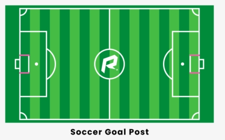 Soccer Goal Post - Draw A Football Pitch, HD Png Download, Free Download