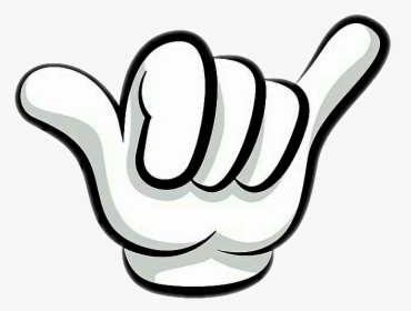 Dope Hands Sticker Clipart , Png Download - Simbolo Da Hang Loose, Transparent Png, Free Download