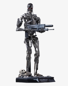 Terminator Transparent Free Png - T800 Exoskeleton Hot Toys, Png Download, Free Download