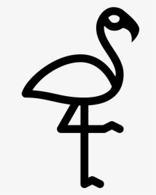 Flamingo Icon Png Clipart , Png Download - Flamingo Icon Png Transparan, Transparent Png, Free Download
