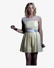 Ashley Benson Png , Png Download - Zara Yellow Dress Pretty Little Liars, Transparent Png, Free Download