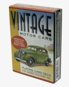 Vintage Cars Playing Cards - Vintage Car, HD Png Download, Free Download