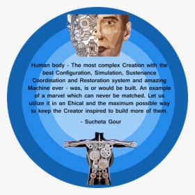 Human Body A Complex Machine - Human Body Most Complex Machine, HD Png Download, Free Download