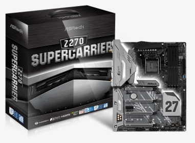 Asrock Z270 Supercarrier, HD Png Download, Free Download