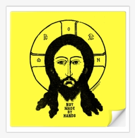 Jesus Not Made By Hands Sticker"  Class= - Rule Of Saint Benedict, HD Png Download, Free Download