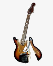 #moodboard #niche #aesthetic #guitar #broken #music - Smashed Guitar Png, Transparent Png, Free Download