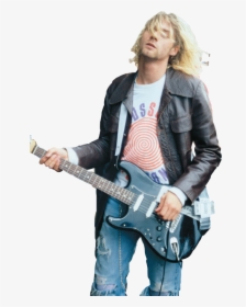 #kurt #cobain #kurtcobain #nirvana #freetoedit - Kurt Cobain Stratocaster, HD Png Download, Free Download