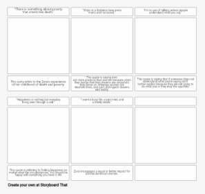 Creative Writing Storyboard, HD Png Download, Free Download