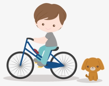 Minus Clipart Little Boy - Cycling Drawing, HD Png Download, Free Download