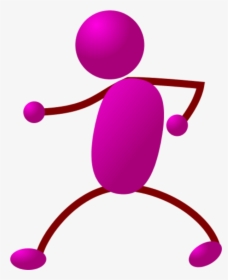 Happy Stick Man Dancing - Walking Stick Figure, HD Png Download, Free Download