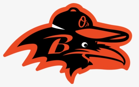 Ravens & O"s All-city Logo - Baltimore Ravens Logo, HD Png Download, Free Download