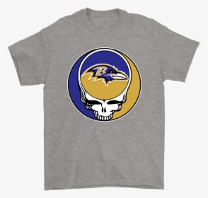 Nfl Team Baltimore Ravens X Grateful Dead Logo Band - Baltimore Ravens, HD Png Download, Free Download