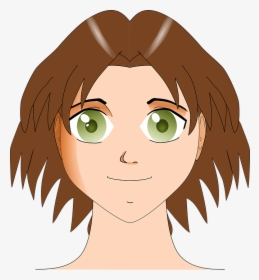 Green Eyes Girl Clipart, HD Png Download, Free Download