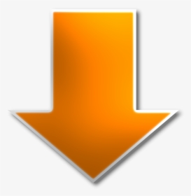 Down Arrow Yellow Pointing Png Image - Graphic Design, Transparent Png, Free Download