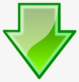 Internet, Green, Icon, Symbol, Arrow, Down, Free, File - Arrow Green Up Png, Transparent Png, Free Download