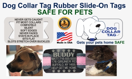Dog Collar Tag - Made In Usa, HD Png Download, Free Download